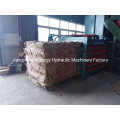 Manual Belting Horizontal Plastic Paper Hay Straw Baler